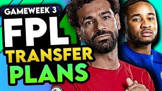 MY FPL GW3 TRANSFER PLANS | NKUNKU REPLACEMENT? | Fantasy Premier League 2024/25