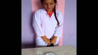 experimento de agua y sal
