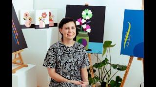 Vibrant floral still life artist Andria Beighton | Take A Creative Leap | Bluethumb x Pixar Soul