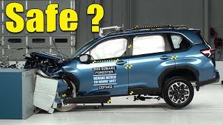 Is the 2025 Subaru Forester a Crash Test Champion?!