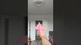 BREAKING: World Record (Probably) – 203 Feet of Pure Paper Power #diy #papercraft #airplane