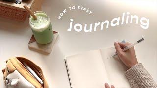 how to start journaling & actually enjoy it!  (setting goals, choosing the right journal)