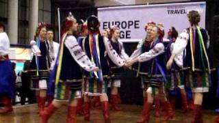 Iskra Ukrainian Dance Ensemble performance at the New York Times Travel Show