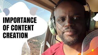 importance of creating content online interview with Matt