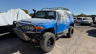 I Found Hoovie's Toyota FJ at my Local Insurance Salvage Yard!