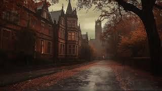 A Moody Autumn dark academia and rainy days [ dark academia playlist ]