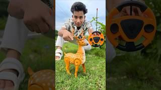 ₹200 Remote Control Cow Vs Deer Unboxing