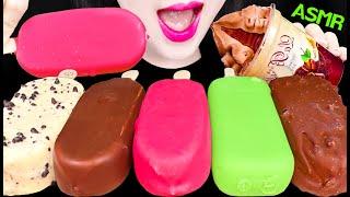 ASMR MAGNUM ICE CREAM, CHOCOLATE ICE CREAM, PARFAIT 매그넘 아이스크림, 초콜릿 아이스크림, 파르페 먹방 MUKBANG