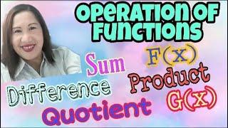 Operation of Functions