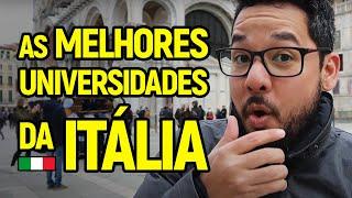 COMO ESTUDAR NA ITÁLIA DE GRAÇA [as melhores universidades da Itália]