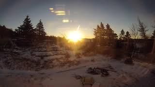 Sunrise in Cape Broyle