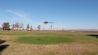 XLPower Specter 700 First Flight and Crash (ESC shutdown)