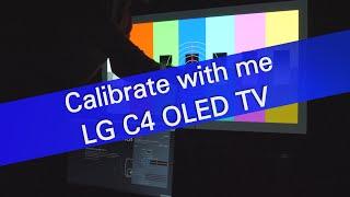 Calibrate with me LG C4 TV - ambient no comment with tranquil music