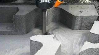 Milling Polyethylene Foam - Finish