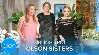 Sibling Trio Mary-Kate, Ashley & Elizabeth Olsen