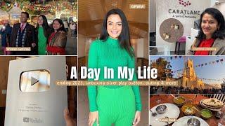 A DAY IN MY LIFE : ending 2023, unboxing silver play button, diamond shopping + carnival fun !!