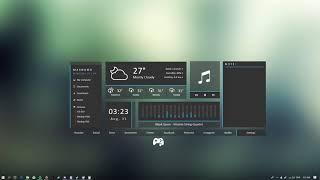 Rainmeter Minimalist Setup #1