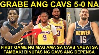 Homecoming ni Lebron at Bronny sa Cleveland Natapos sa TAMBAK | Jokic 4MVPs?