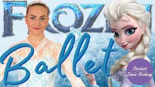 FROZEN BALLERINA Ballet Class ️Dance tutorials for Frozen fans