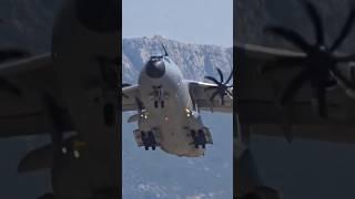 Airbus A400M Atlas AWESOME OVERHEAD TAKEOFF!