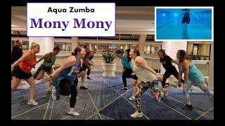 Aqua Zumba "Mony Mony" -- Split Screen --