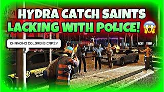 Hydra Catch Saints Lacking with Police | NoPixel GTA RP | NoPixel Clips