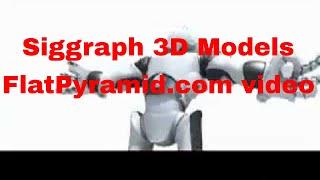 FlatPyramid.com video at Siggraph 3D Models Review