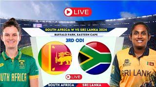 Live South Africa Women vs Sri Lanka Women | SAW vs SLW Live 3rd ODI Match Today