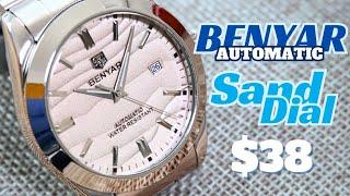 NEW In 2024 BENYAR BY5208 40mm Sand Dial Automatic For $38 - How GOOD Is It!?