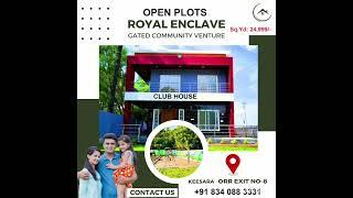 Open Plots for Sale @ Keesara. ORR Exit-8. Call: 834 088 3331. #openplotshyd #ecil #nfc #nagaram