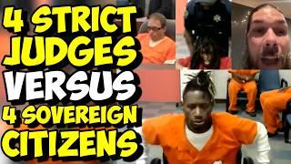 STRICT Judges Shutting Down SOVEREIGN CITIZENS In Court!!! Pro Se FAIL!!!