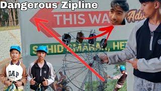 Tour jada first time Zipline gariyo+2games@Susan_ale @AmitThapa-dj5nf @Ab_gamer32