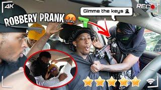 ROBBERY PRANK ON WANDE BACKFIRED *COMEDY*