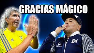 SALE A LA LUZ un homenaje de Mágico González a Maradona