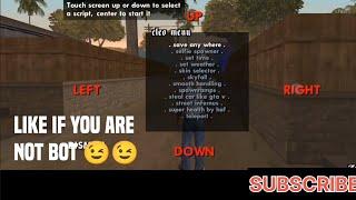 GTA San Andreas Cleo cheats 2024 ||Android GTA San Andreas ||