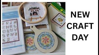 Kreuzsticken / Diamond Painting - Unboxing - #newcraftday