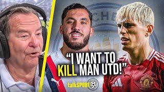 Jeff Stelling fires WARNING to Man City new boy Rayan Cherki after BOLD Man United claim!