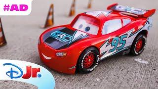 AD |  Lightning McQueen Drift and Race | Pixar Cars x Mattel | @disneyjr