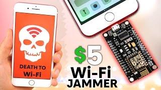 The Illegal $5 WiFi Jammer for iPhone & Android