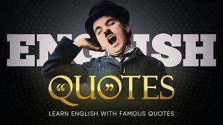 ENGLISH QUOTES | LEARN ENGLISH with CHARLIE CHAPLIN