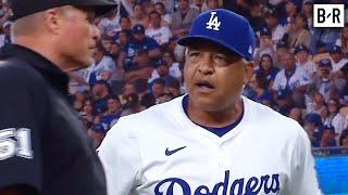 Dave Roberts Heated & Gets Ejected After Shohei Ohtani Hit By Pitch