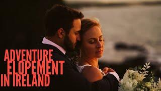 Adventure elopement at Kinbane Castle in Northern Ireland | Elopement Video (Trailer)