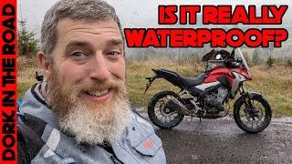 MSR Voyager ADV Gear Rain Test + I Bought a Honda CB500X