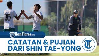 Pelatih Timnas U-20 Shin Tae-yong Beri Pujian dan Catatan untuk Rafael Struick & Zico Soree