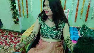 My Mehendi and Sangeet Ceremony l Marshika Chauhan Vlogs l Wedding Diaries l #dailyvlog #marriage