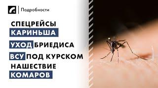 Спецрейсы Кариньша, уход Бриедиса, нашествие комаров, ВСУ под Курском | "Подробности" ЛР4 19/08