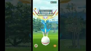 Finally I Got Shiny Xerneas Pokemon | Pokemon Go | After 6 Raid Complete #shorts #trending#ultragoo