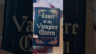 Book Mail! Court of the Vampire Queen Collector’s Edition🩸 #bookunboxing #barnesandnoble