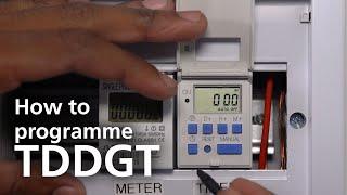 TDDGT Digital Geyser Timer - Programming tutorial