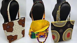 HOW TO MAKE THIS TRENDY ANKARA TOTE BAG l EASIEST METHOD